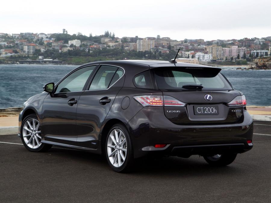  Lexus CT200h F-Sport 2011 года  (AU) (фото 4 из 16)